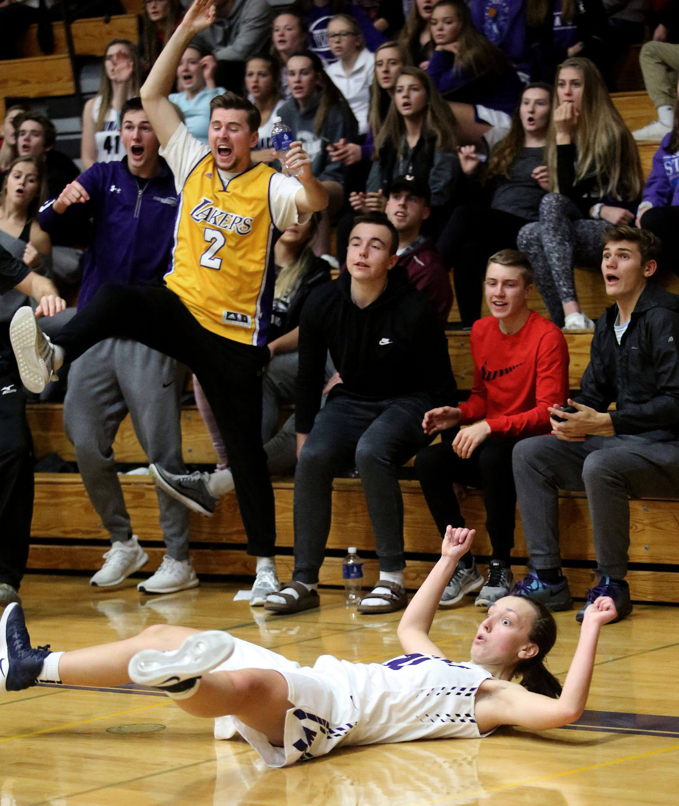 Watching the shot drop -- John Hart